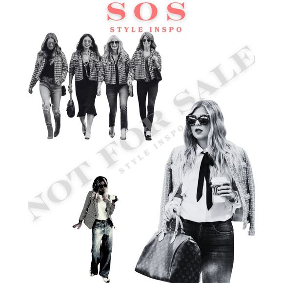 ECI New York Houndstooth Jacket - Picture 9 of 9